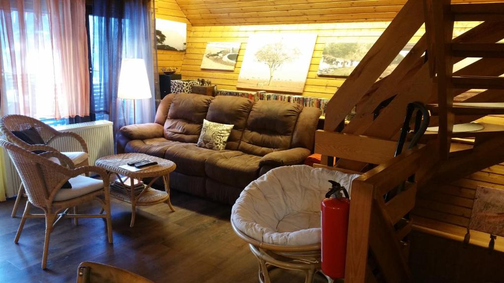 Posezení v ubytování Haus Tsavo