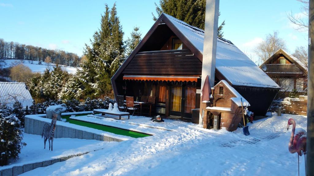 Haus Tsavo v zimě