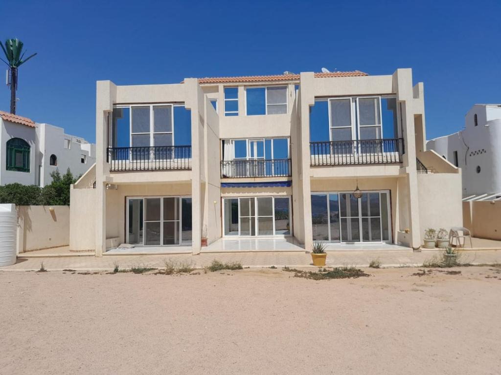 een afbeelding van een gebouw op het strand bij Luxury Sea-view 2 bedrooms apartment in Hadaba in Sharm El Sheikh