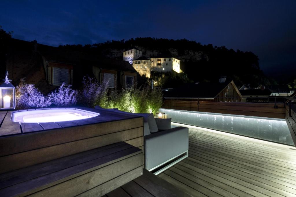 Bazén v ubytování Gutwinski Hotel nebo v jeho okolí
