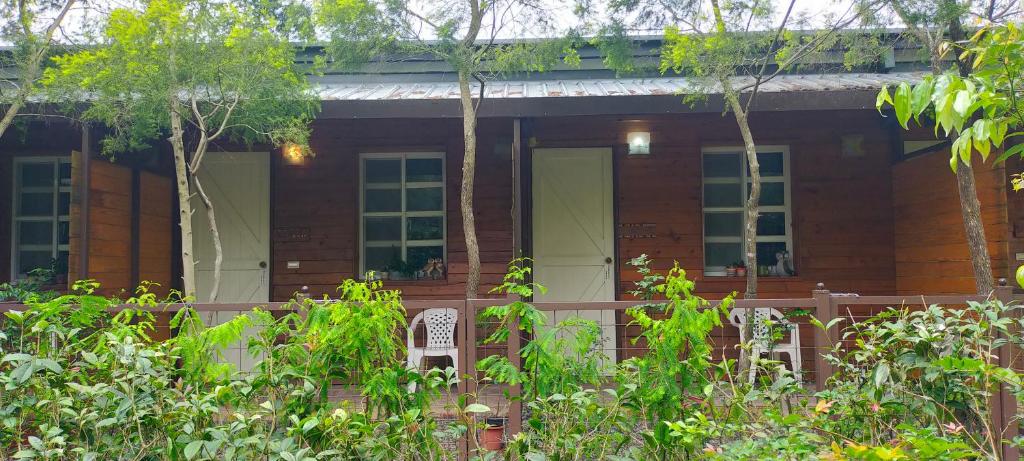 Zahrada ubytování 啡藏幸褔小木屋羅東梅花湖Joy Home B&B
