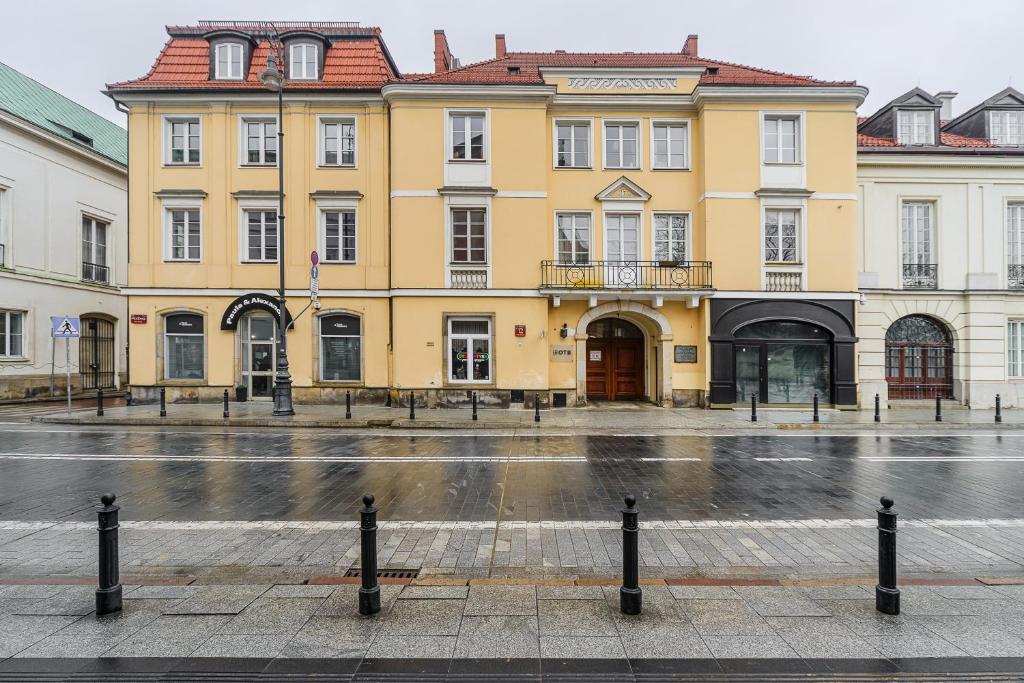 Budova, v ktorej sa apartmán nachádza