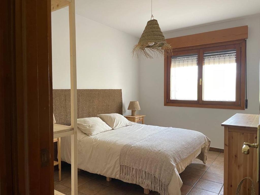 Cama o camas de una habitación en Casa La Divisa