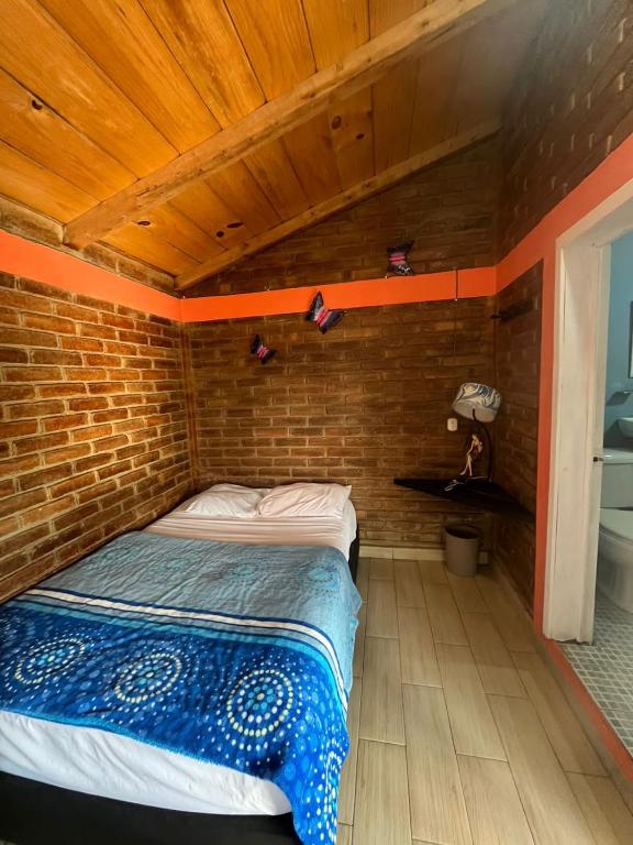 Cabañas Junkolal Tziscao - Twin Room With Lake View