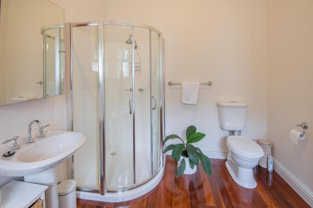 Koupelna v ubytování Rosebank Guesthouse