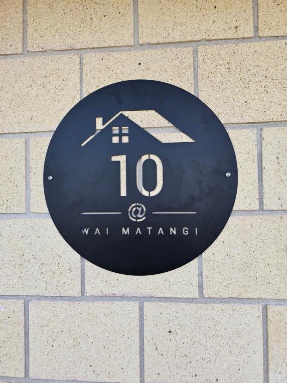 Certifikát, hodnocení, plakát nebo jiný dokument vystavený v ubytování 10 @ Wai Matangi