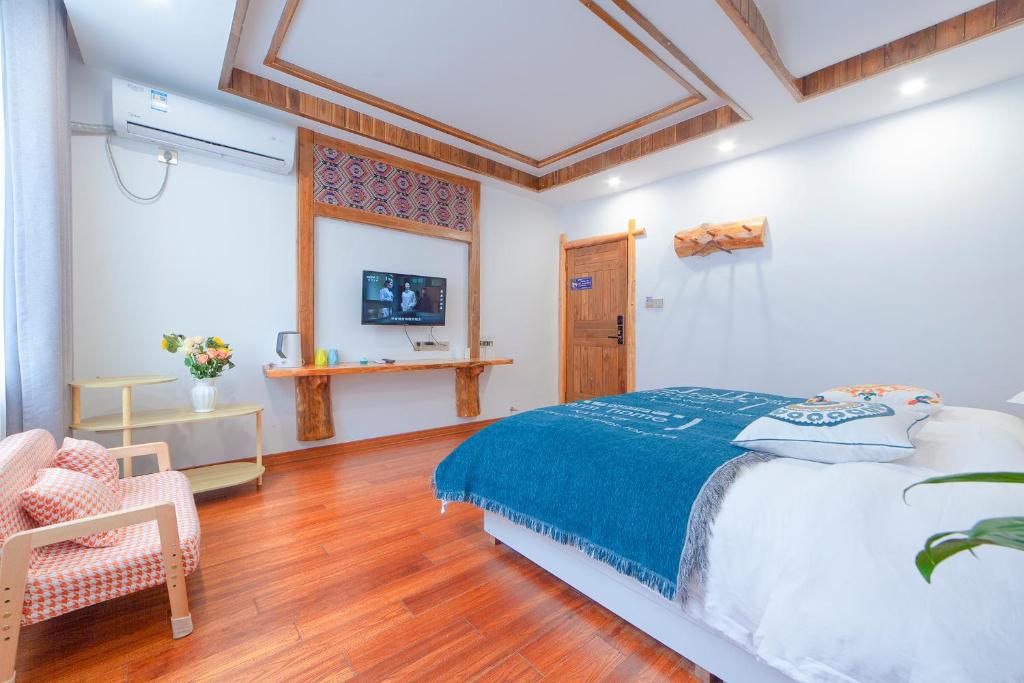 Postel nebo postele na pokoji v ubytování Easy House