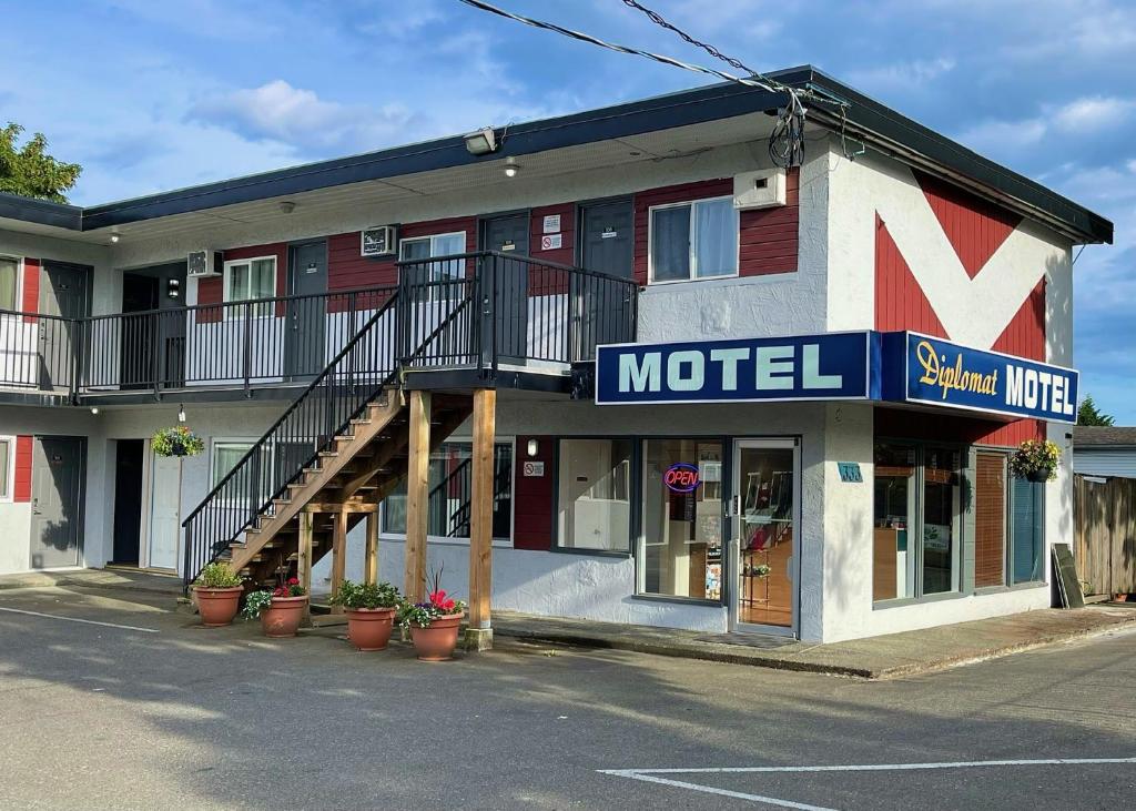 Diplomat Motel - Chambre Double Avec Deux Lits Doubles