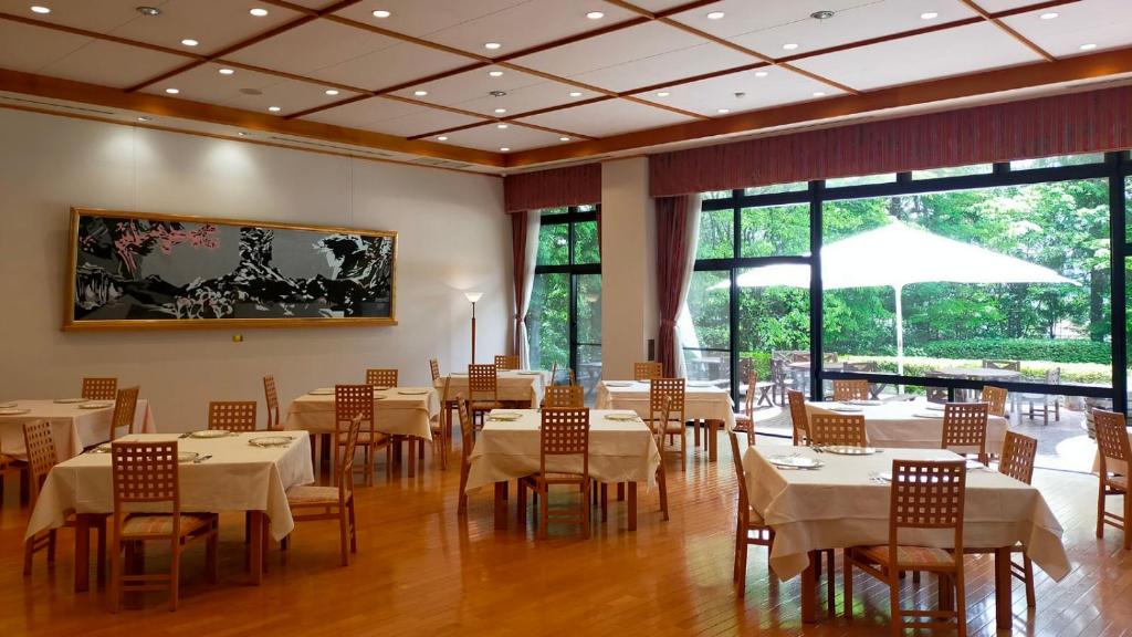 Restaurace v ubytování KARUIZAWA CLUB OF ART