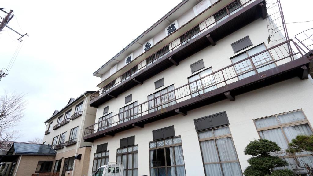 Budova, kde se ryokan nachází