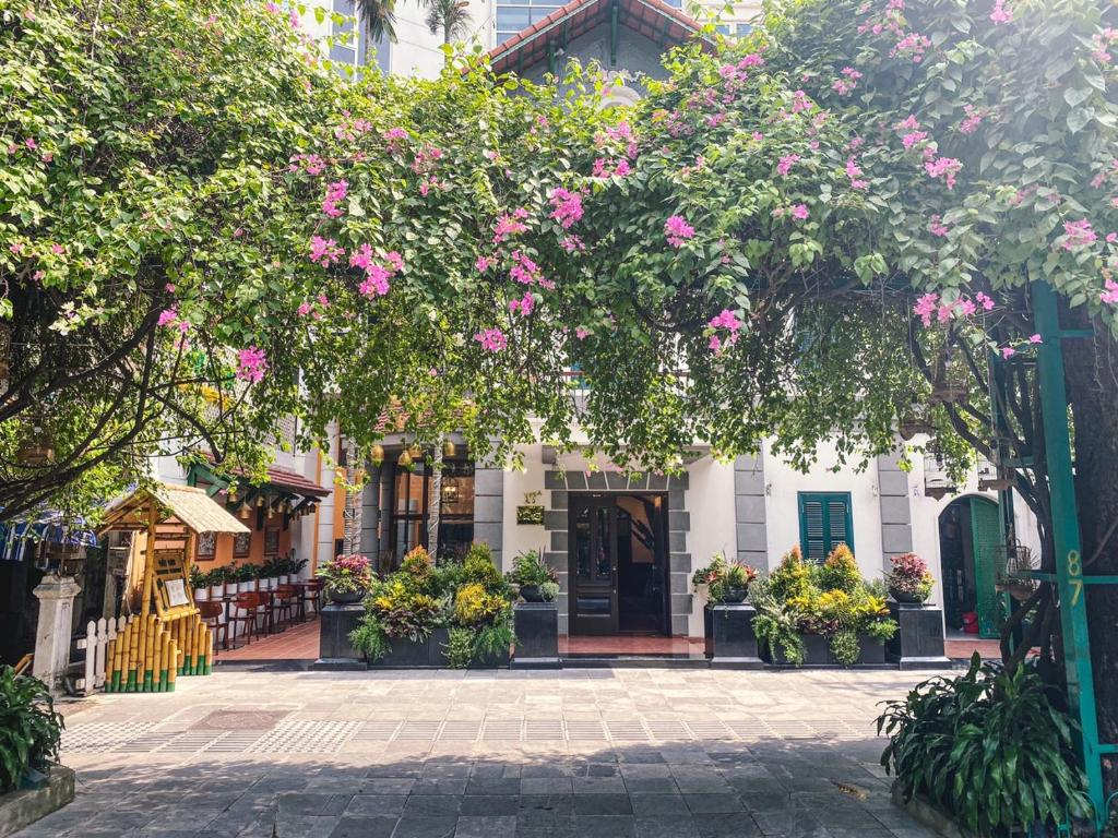 Zahrada ubytování De Syloia Hotel
