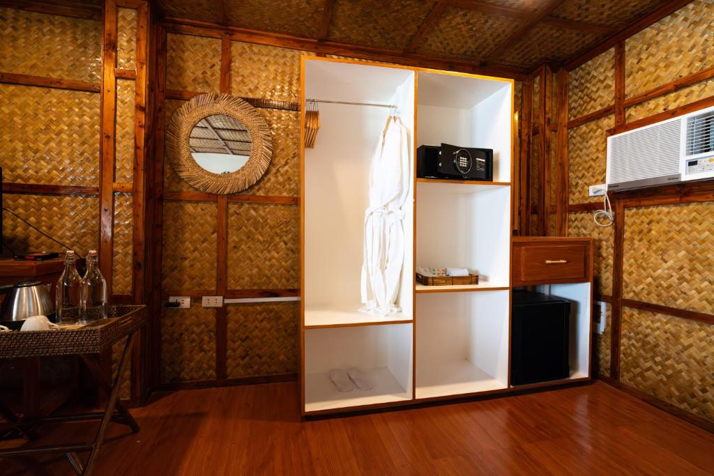Kuchyň nebo kuchyňský kout v ubytování Beach Huts El Nido