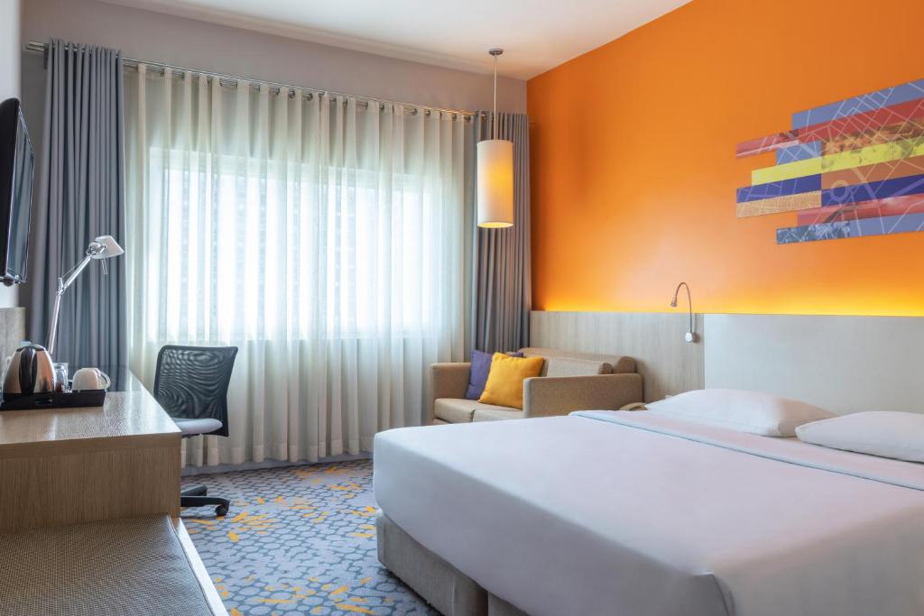 Postel nebo postele na pokoji v ubytování Park Inn by Radisson Davao