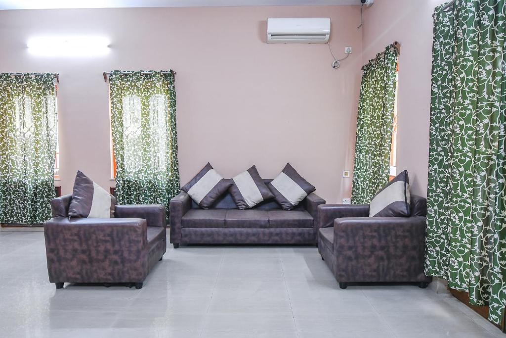 Posezení v ubytování FabHotel Vicky