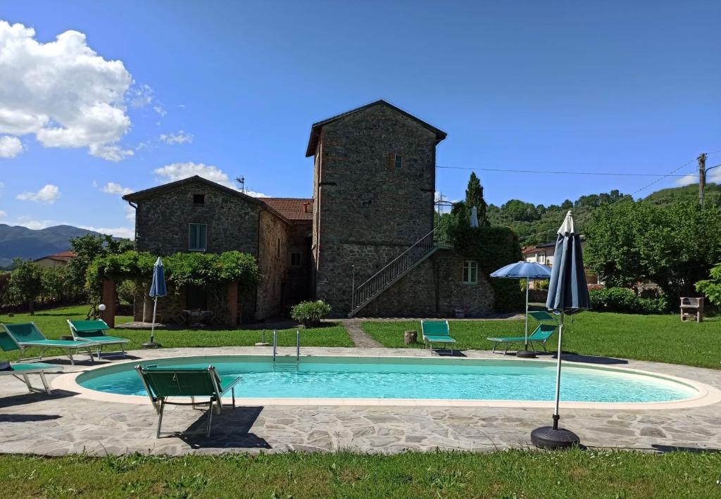 Πισίνα στο ή κοντά στο La Casatorre Di Ponticello