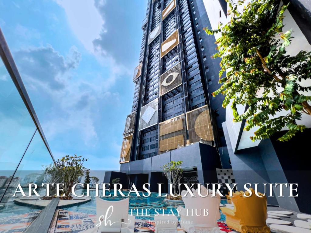 - une vue sur la suite de luxe Hyannis de l'hôtel dans l'établissement Arte Cheras Luxury Suites by THE STAY HUB, à Kuala Lumpur