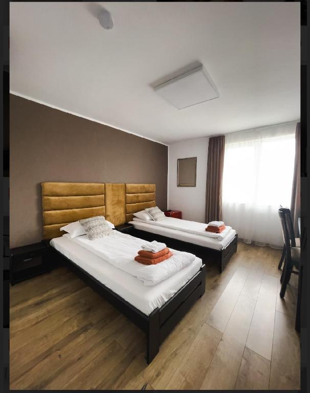 Postel nebo postele na pokoji v ubytování Myda