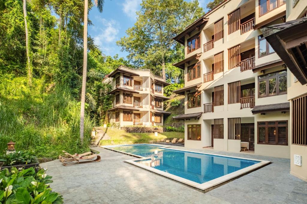 Bazén v ubytování Semana Residences by Cove nebo v jeho okolí