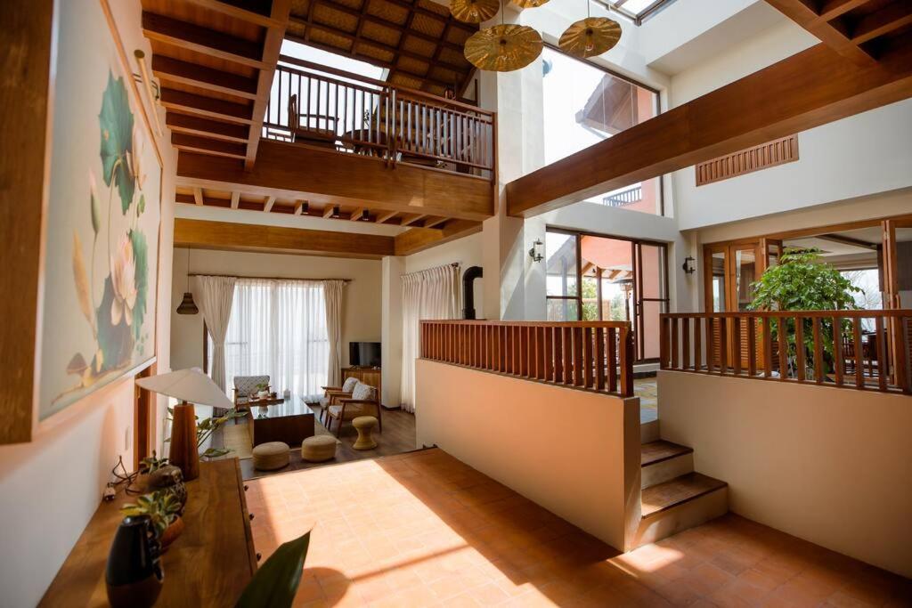 Posezení v ubytování Lavanya Villa Dhulikhel