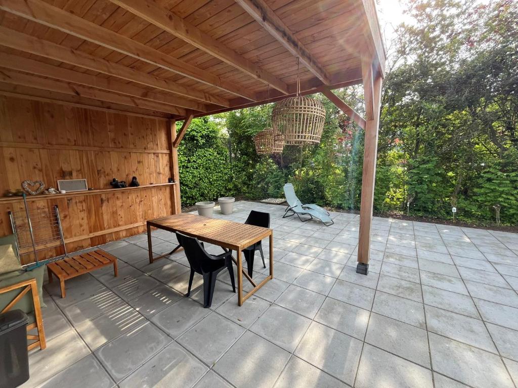 Balkón nebo terasa v ubytování Tiny House QiriH