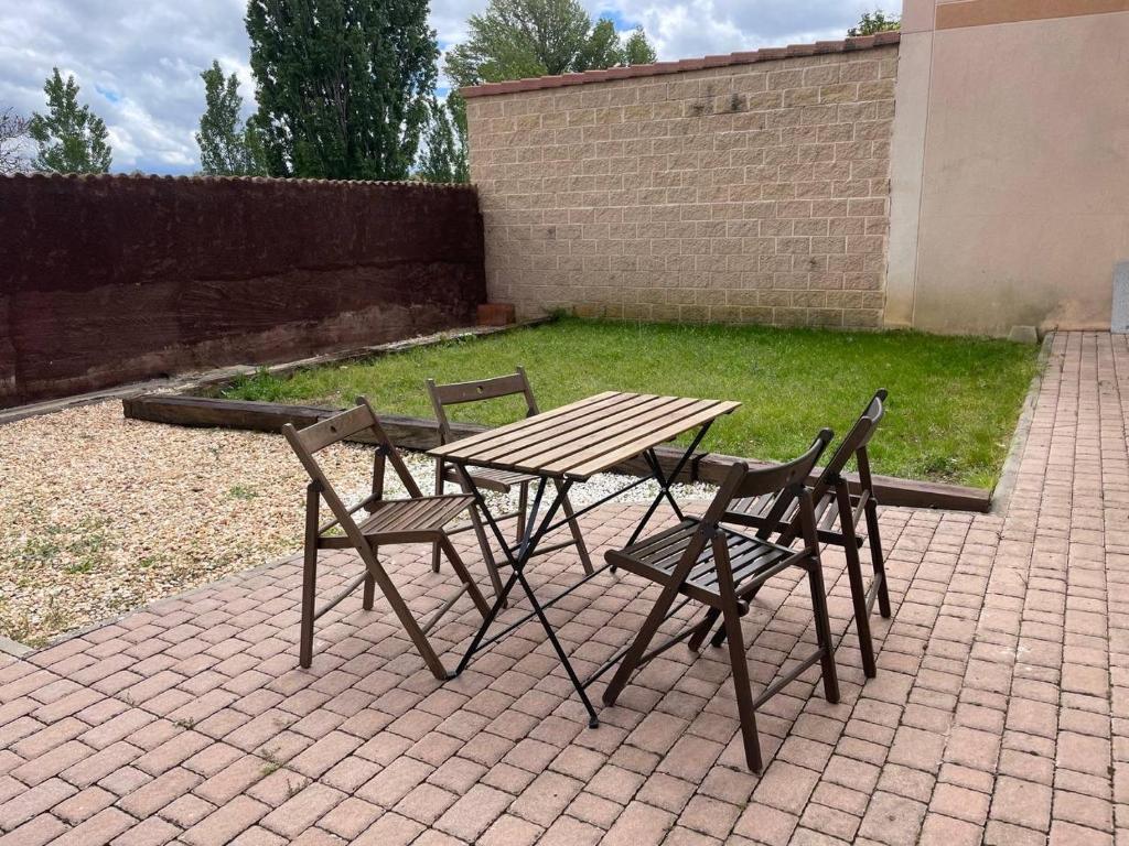 Jardín al aire libre en Casa La Divisa