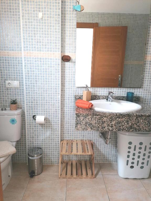 Koupelna v ubytování Casa en Cotillo Lagos with Wifi & Netflix