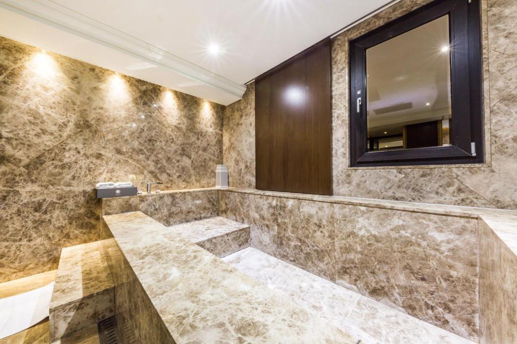 Koupelna v ubytování Hotel Cullinan Wangsimni