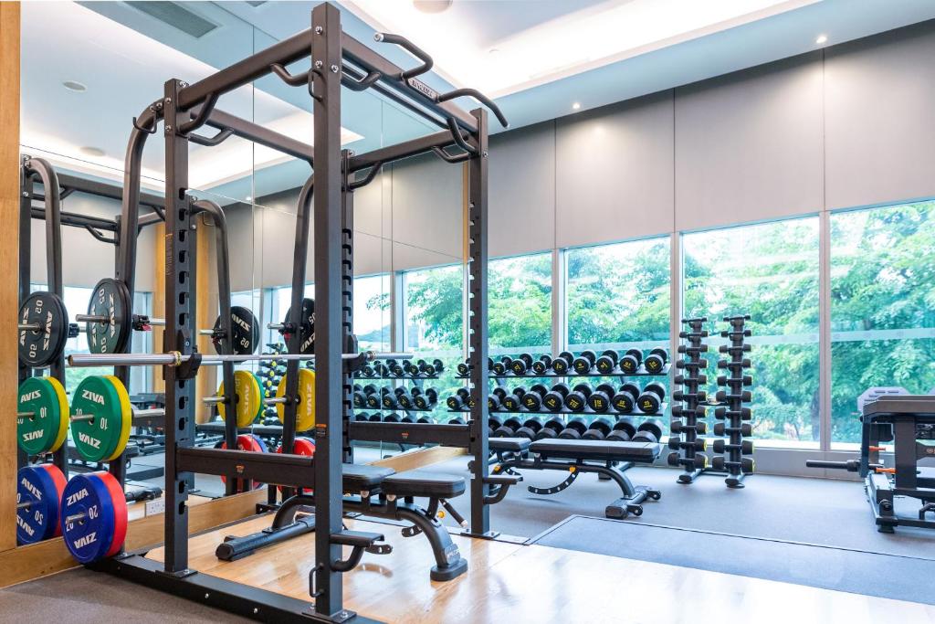 Phòng/tiện nghi tập thể dục tại Carlton Hotel Singapore