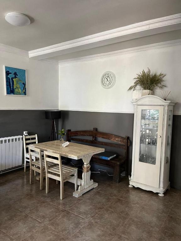 Kuchyň nebo kuchyňský kout v ubytování Guest house Junona
