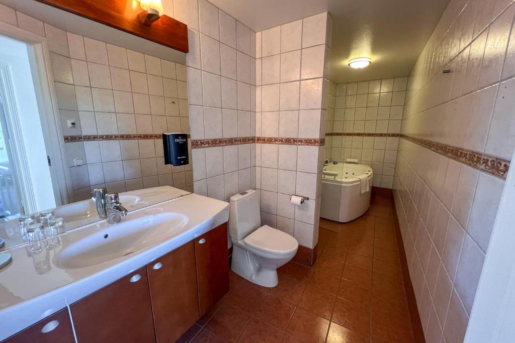 Koupelna v ubytování Stadshotellet Kristinehamn