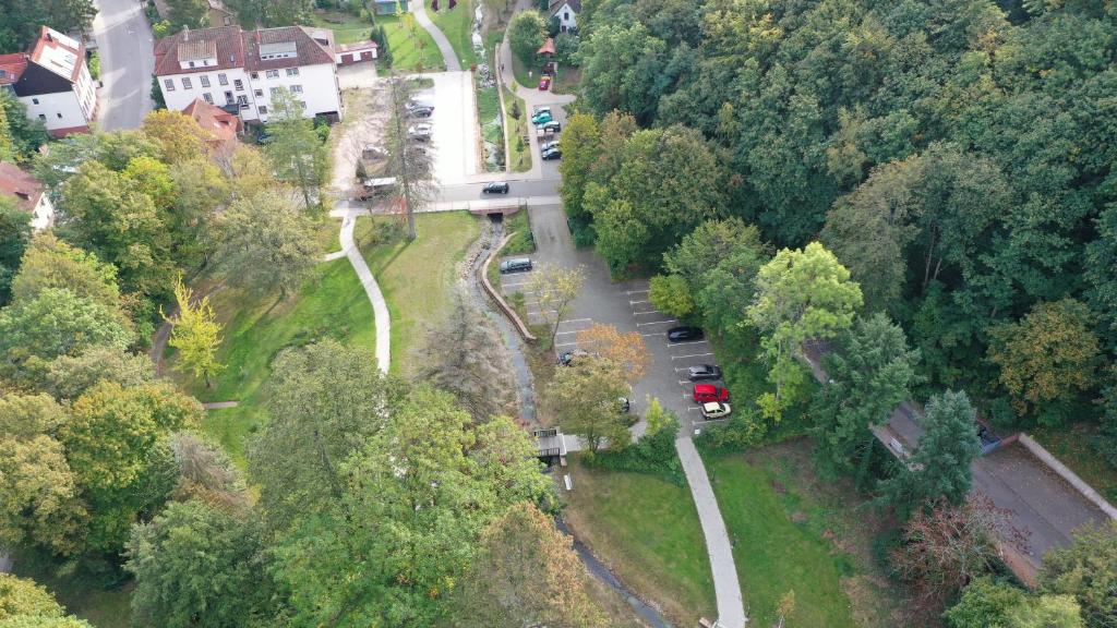 Letecký snímek ubytování Hotel Luisenpark