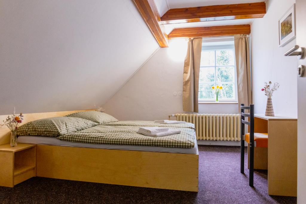 Letto o letti in una camera di Chata Prim