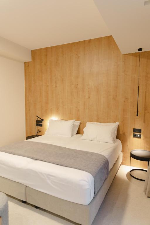 Postel nebo postele na pokoji v ubytování Destino Residencies