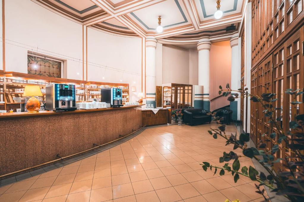 Część wypoczynkowa w obiekcie Hotel Ariston Prague