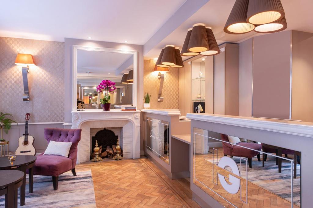 Hôtel Galileo Champs Elysées - Resim 30