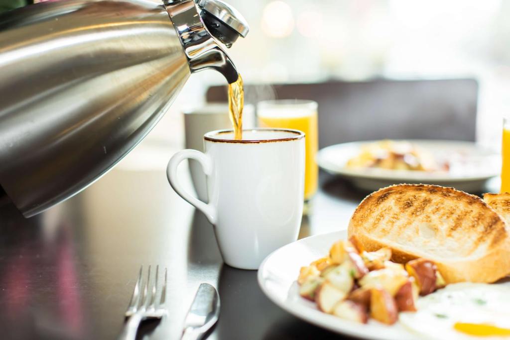 Možnosti snídaně pro hosty v ubytování Hilton Parc 55 San Francisco Union Square