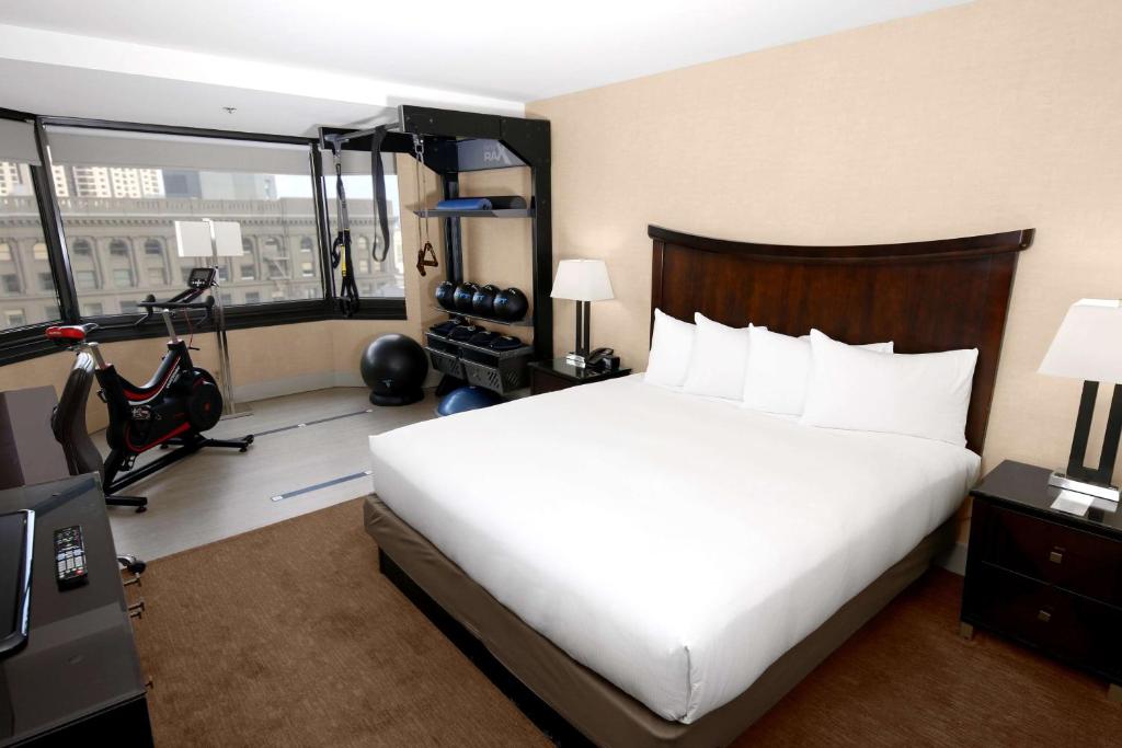 Hilton Parc 55 San Francisco Union Square - 有景色的国王室