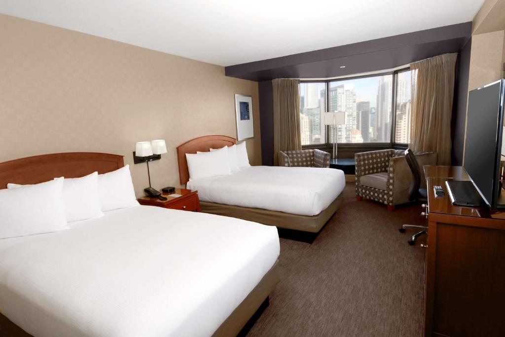 Hilton Parc 55 San Francisco Union Square - 天际线视图 - 两张双人床