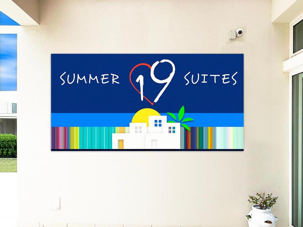 Certifikát, hodnocení, plakát nebo jiný dokument vystavený v ubytování 19 Summer Suites