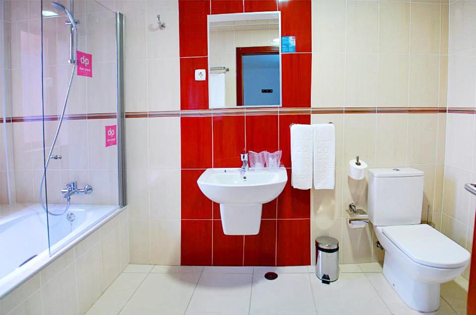 Koupelna v ubytování Hotel LIVVO Don Paco