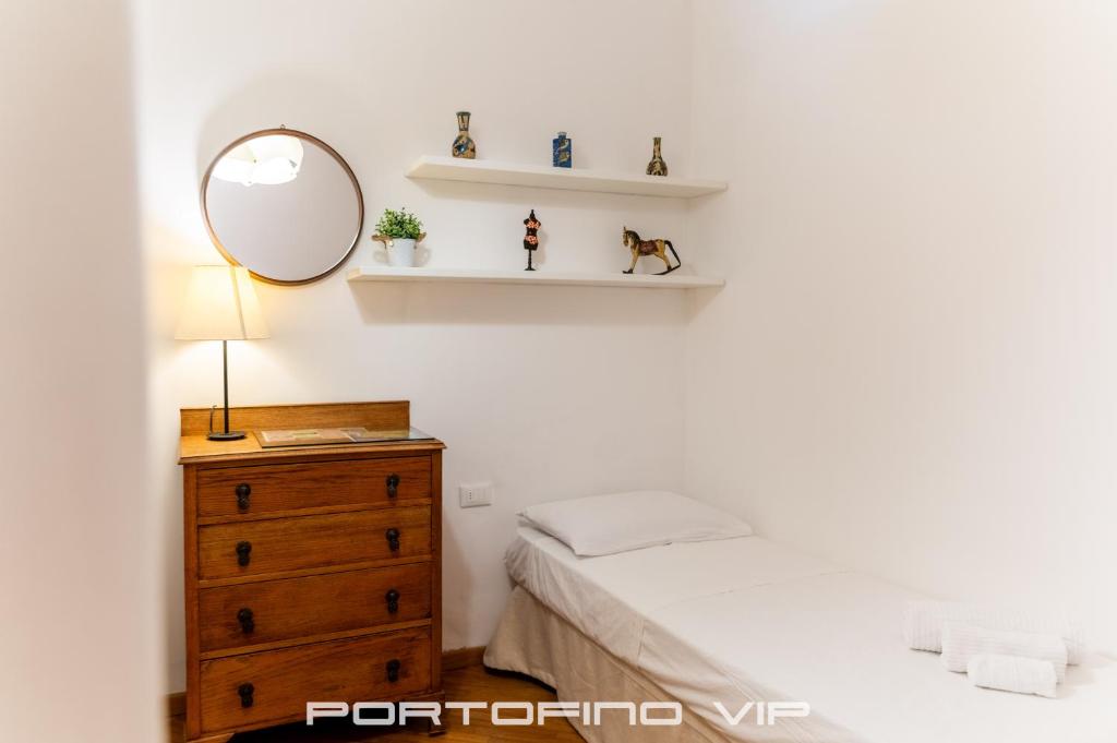 Posteľ alebo postele v izbe v ubytovaní Your Window on Portofino by PortofinoVip