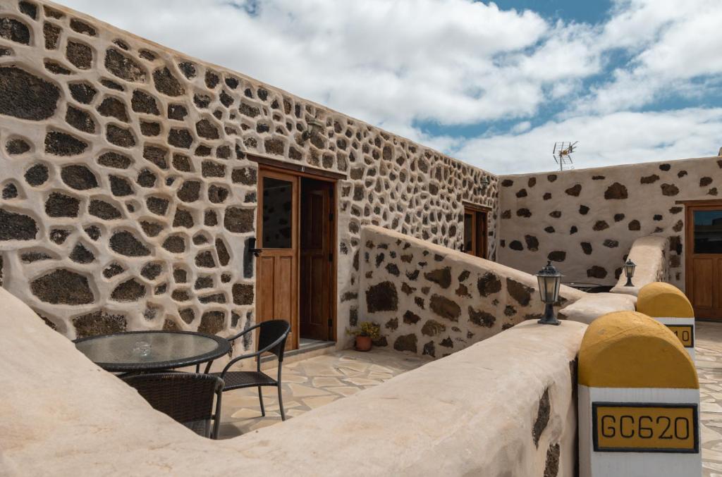 Posezení v ubytování Hotel Rural El Cabo