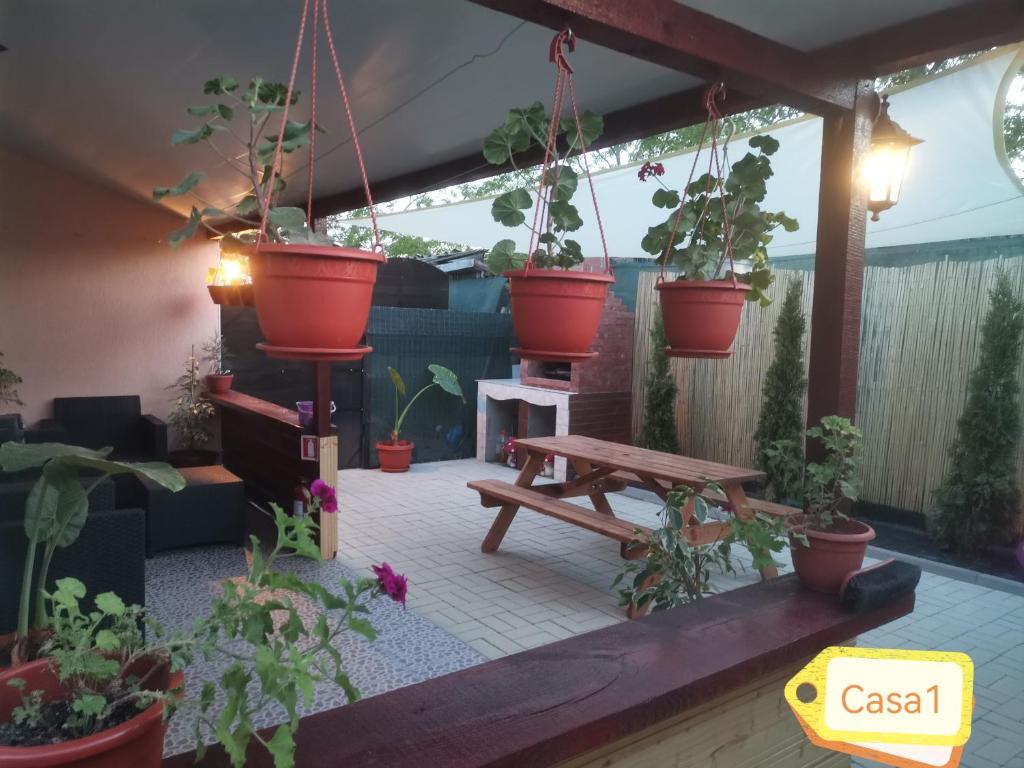 Posezení v ubytování Casa Dașoveanu