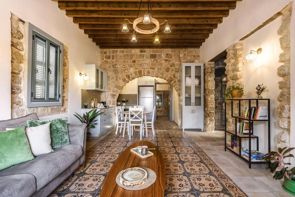 Posezení v ubytování Siwar Boutique Suites