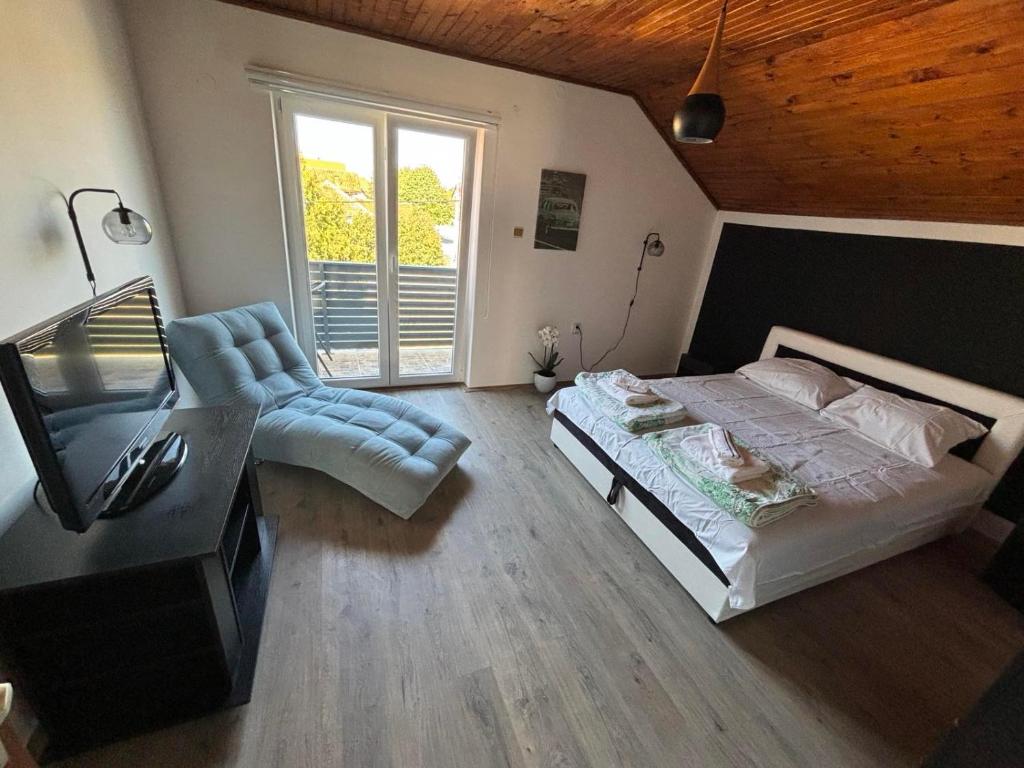 Posezení v ubytování Apartmani Keka