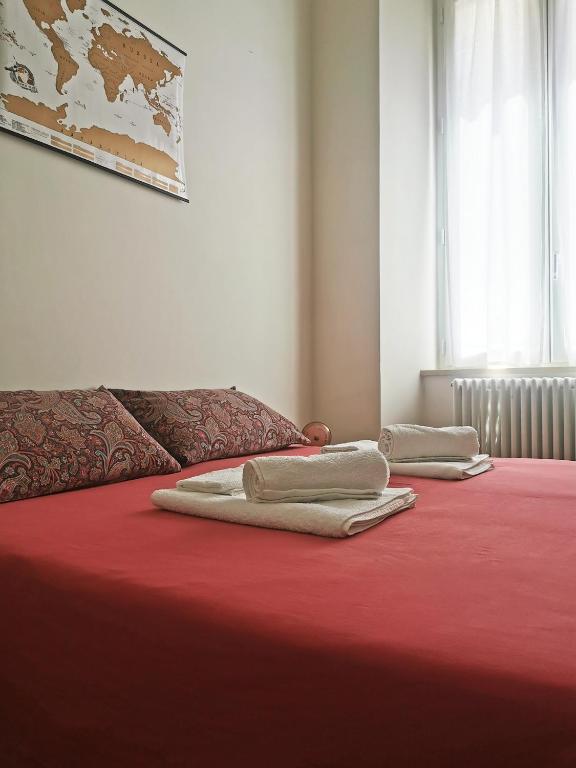 Postel nebo postele na pokoji v ubytování B&B Le Noci