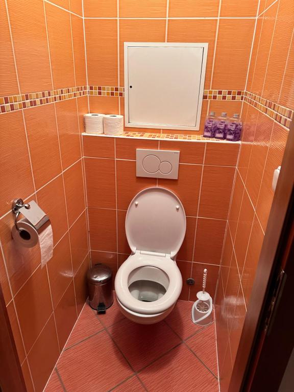 Koupelna v ubytování Old Town Apartments Zderadova 6