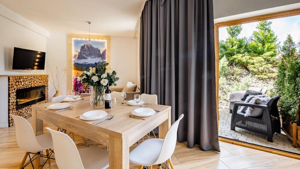 Posedenie v ubytovaní Aparthotel Delta Boutique
