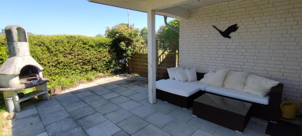 Posezení v ubytování Ferienhaus Auszeit