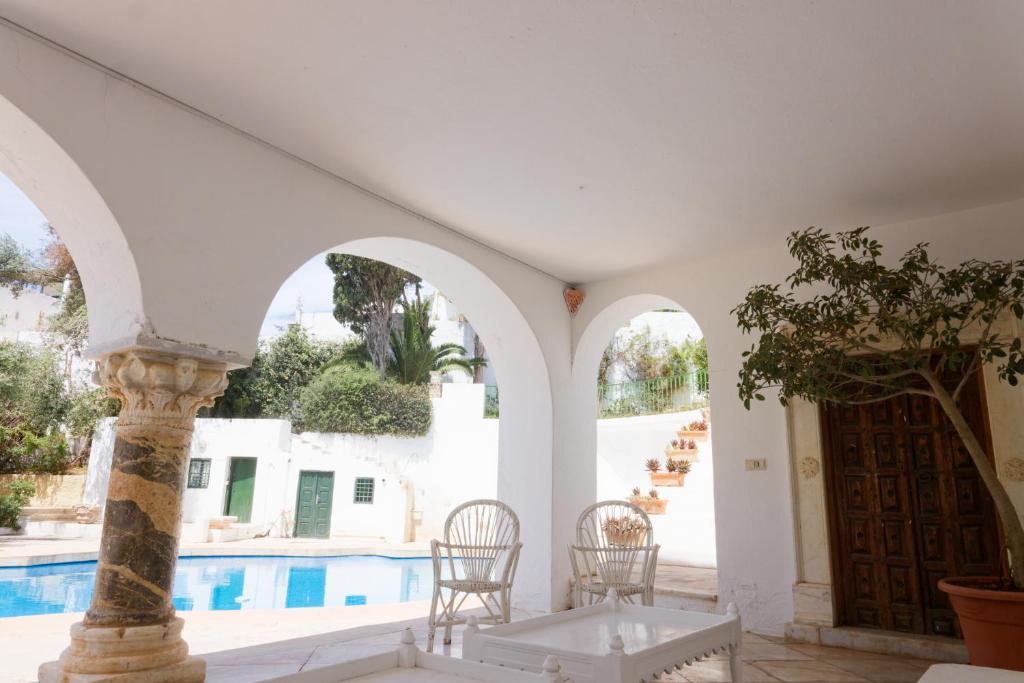 Bazén v ubytování Suite Noor B&B Pool SidiBouSaid nebo v jeho okolí